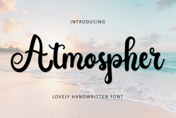 Atmospher Typeface: Elevating Editorial Design with Ethereal Elegance