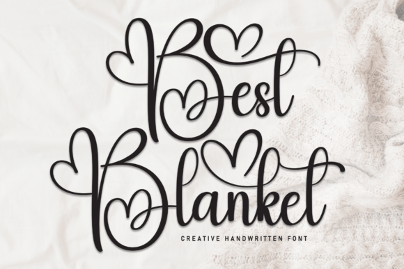 Best Blanket Font: A Sweet Handwritten Typeface for Branding