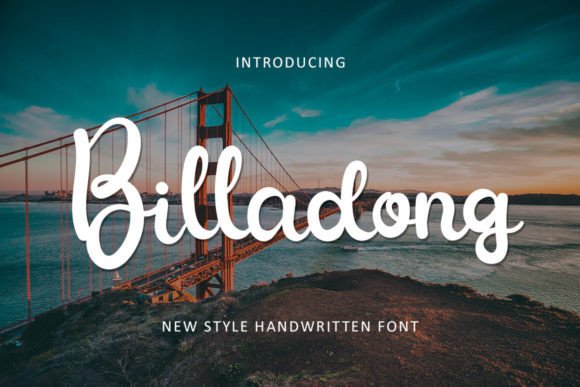 Billadong Typeface: A Designer’s Take on Elegant Script Branding