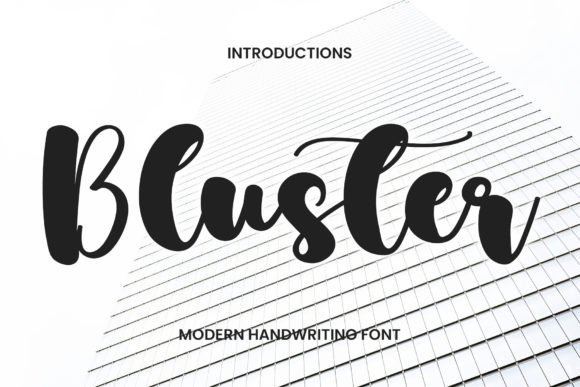 Bluster: A Festive Typeface for Holiday Editorial Design