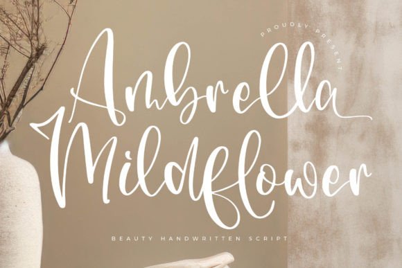 Enhancing Editorial Design with the Ambrella Mildflower Typeface