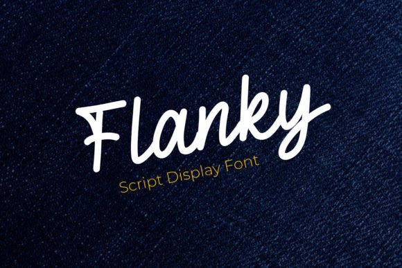 Flanky: The Elegant Script Typeface for Handmade Branding