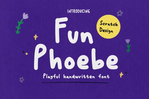 Fun Phoebe: A Playful Script Font for Engaging Campaign Graphics