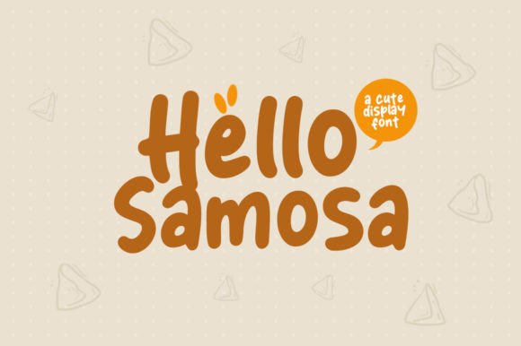 Hello Samosa: A Handwritten Font for Modern Web Design
