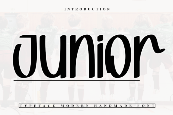 Junior: A Fresh Handwritten Typeface for Casual Brand Identity