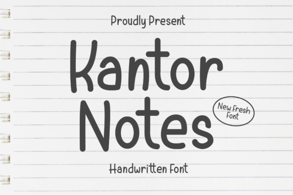Kantor Notes: The Playful Typeface for Modern Web Design