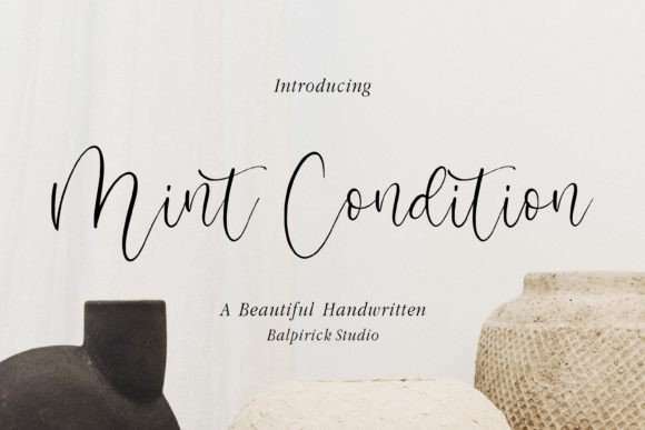 Mint Condition: A Fresh Typeface for Editorial Design