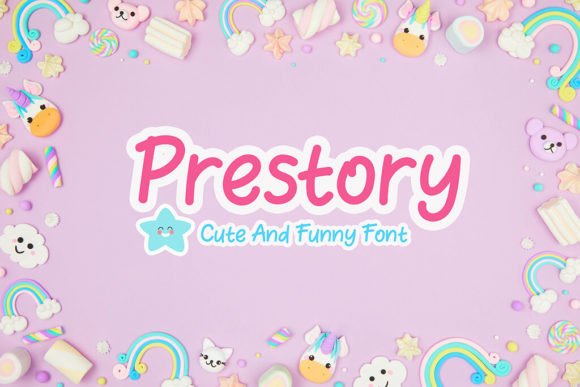 Prestory: The Playful Handwritten Typeface for Creative Branding