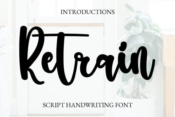 Retraining Your Design Eye with the Retrain Typeface