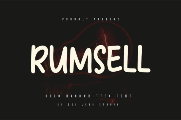 Rumsell: A Playful Handwritten Font for Dynamic Campaigns