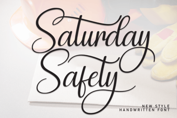Saturday Safety: The Premium Typeface for Scroll-Stopping Brand Identity
