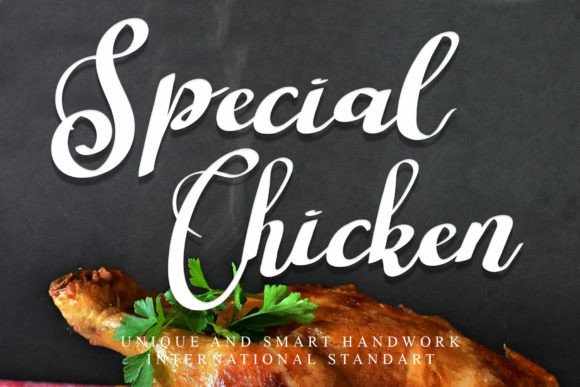 Special Chicken: A Handwritten Typeface That Elevates Your Craft Brand