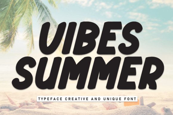 Vibes Summer: The Perfect Handwritten Typeface for Small Business Branding