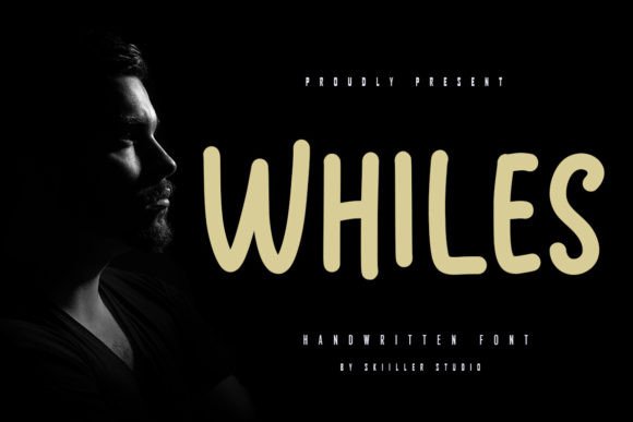 Whiles: A Playful Handwritten Font for Crafters and Sellers